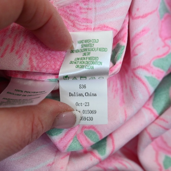 Lilly Pulitzer Women's 12 Elliotta Maxi Shift Dress in Pink Floral NEW - Picture 10 of 10